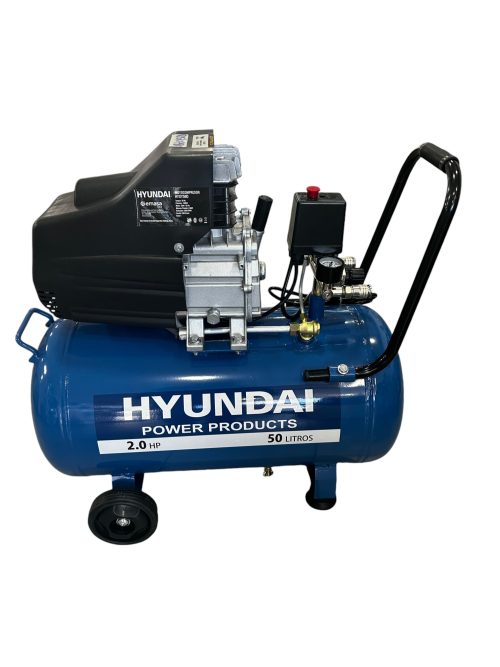 COMPRESOR AIRE HYUNDAI 2HP.50LTS.220V.HYXY50D