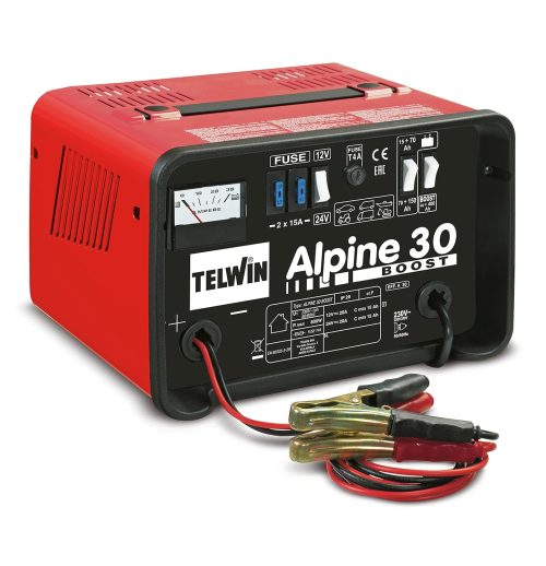 Cargador de baterías TELWIN ALPINE 30 12V/24V 20A
