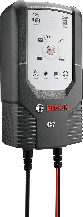 CARGADOR BATERIA ELECTRONICO BOSCH 12/24V C7 - Imagen 5