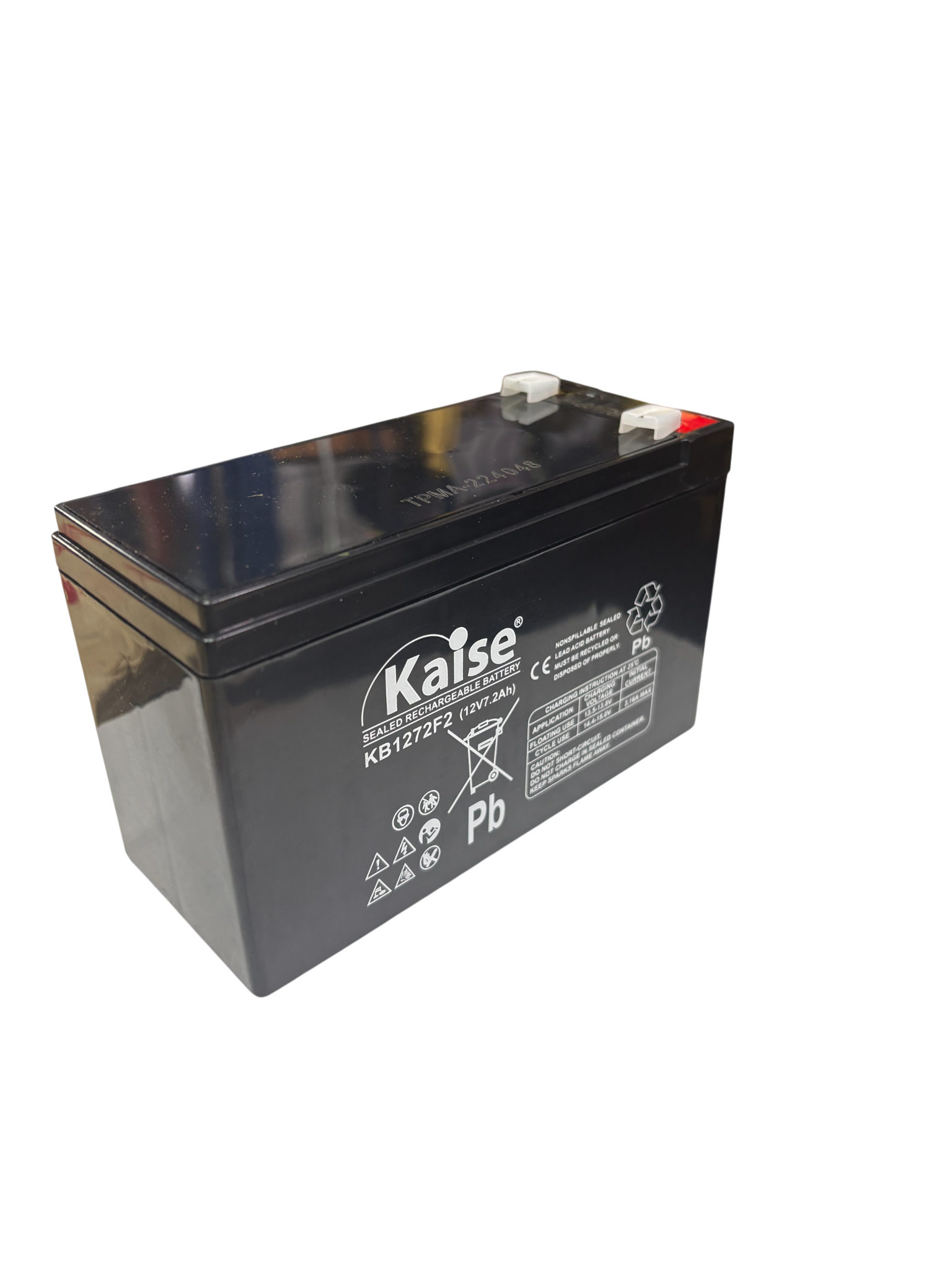 BATERIA KAISE AGM-VRLA 12V7.2 AMP. KB1272 - Imagen 2