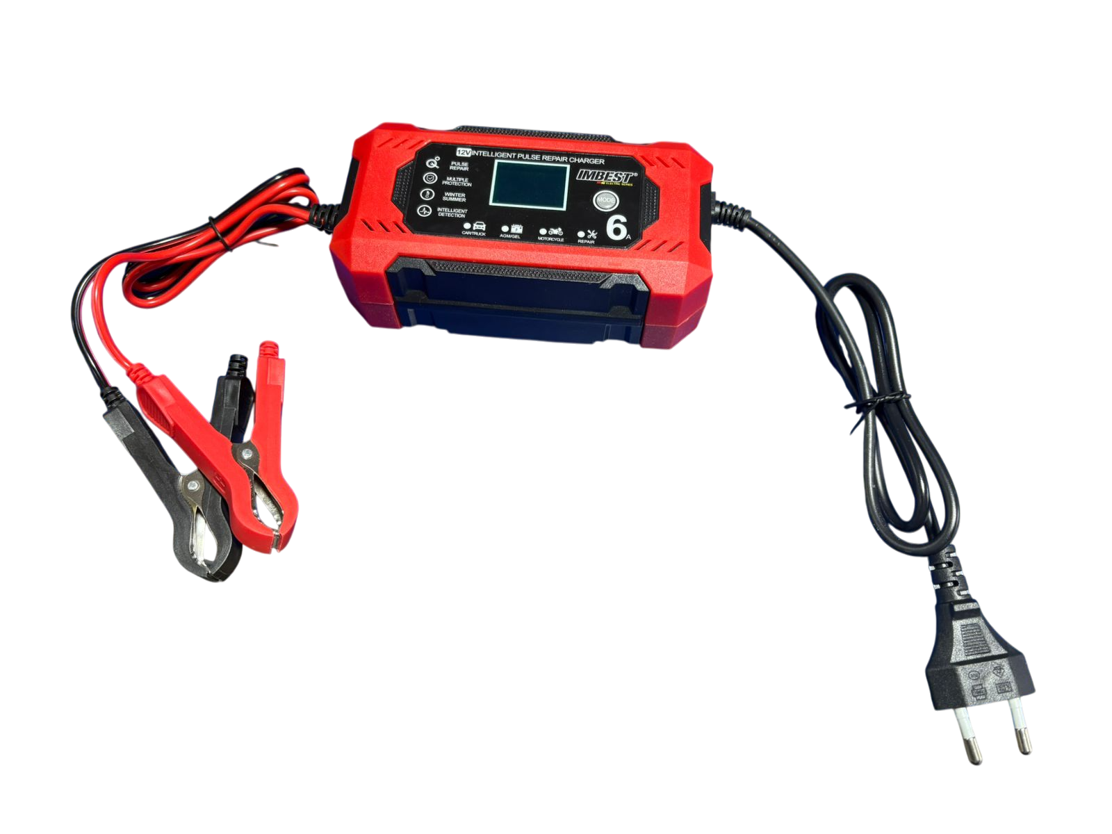 CARGADOR MANTENEDOR ELECTRONICO 12V6AH. CH048HC6 - Imagen 2